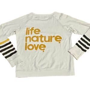 free city let’s go life nature love Sweatshirt size Medium
